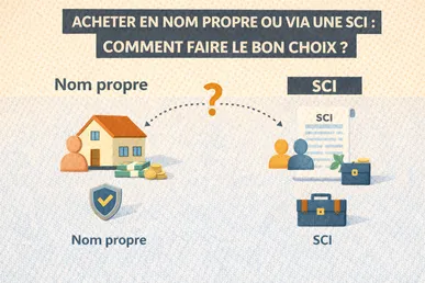 Acheter en nom propre ou via une SCI : comment faire le bon choix ?