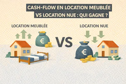 Cash-flow en location meublée vs location nue : qui gagne ?