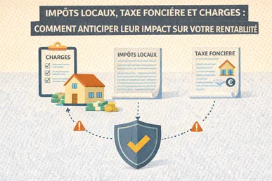 Impôts locaux, taxe foncière et charges : comment anticiper leur impact sur votre rentabilité ?