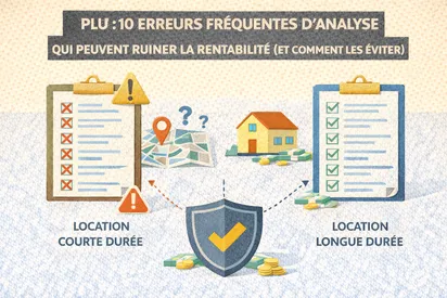 PLU : 10 erreurs fréquentes d’analyse qui peuvent ruiner la rentabilité (et comment les éviter)