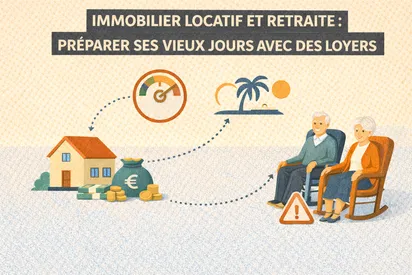 Immobilier locatif et retraite : préparer ses vieux jours avec des loyers