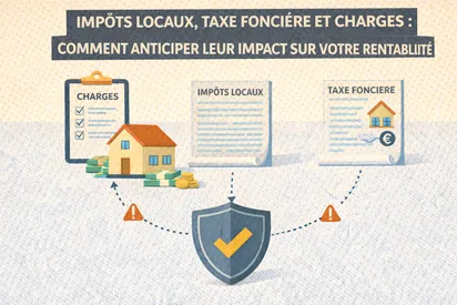 Impôts locaux, taxe foncière et charges : comment anticiper leur impact sur votre rentabilité ?