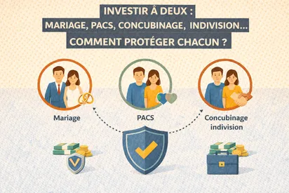 Investir à deux : mariage, PACS, concubinage, indivision… comment protéger chacun ?